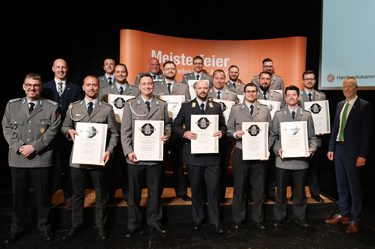 Meisterfeier 2024 - Kraftfahrzeugtechniker, Bundeswehr