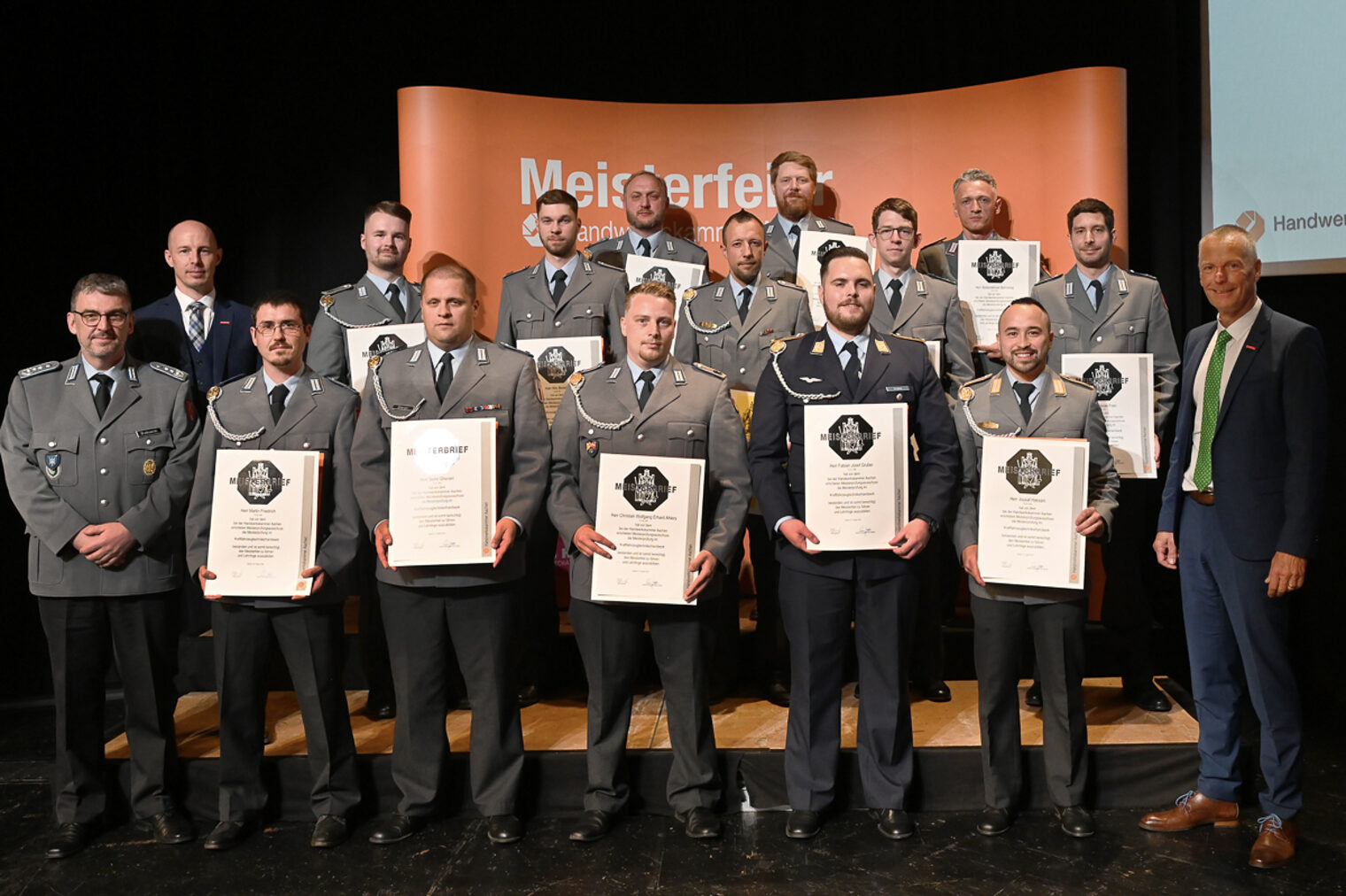 Meisterfeier 2024 - Kraftfahrzeugtechniker, Bundeswehr