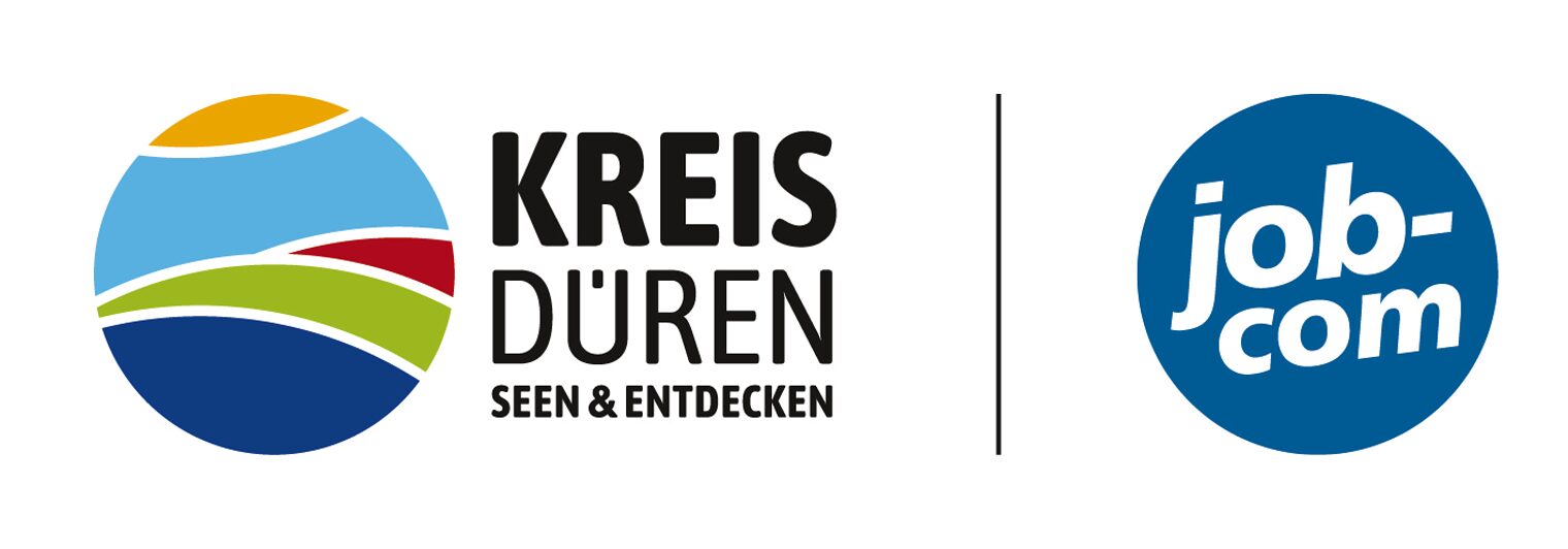 Logo Kreis Düren mit job-com