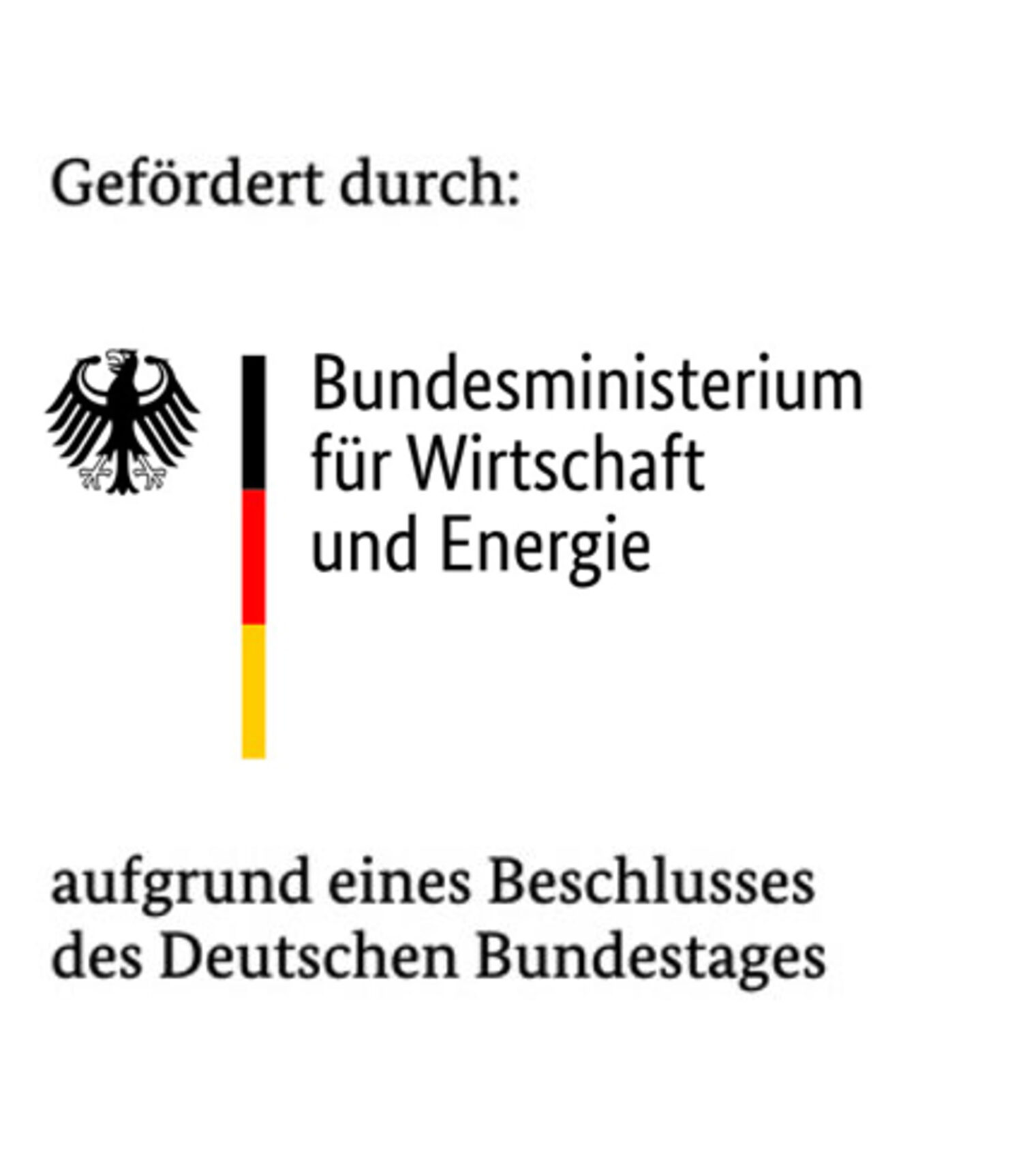 Förderhinweis und Logo Bundesministerium für Wirtschaft und Energie Förderhinweis zum Beratungsangebot