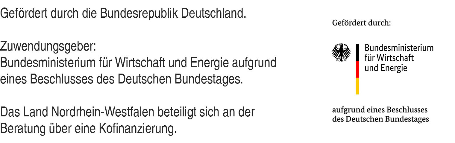 Förderhinweis zum Beratungsangebot