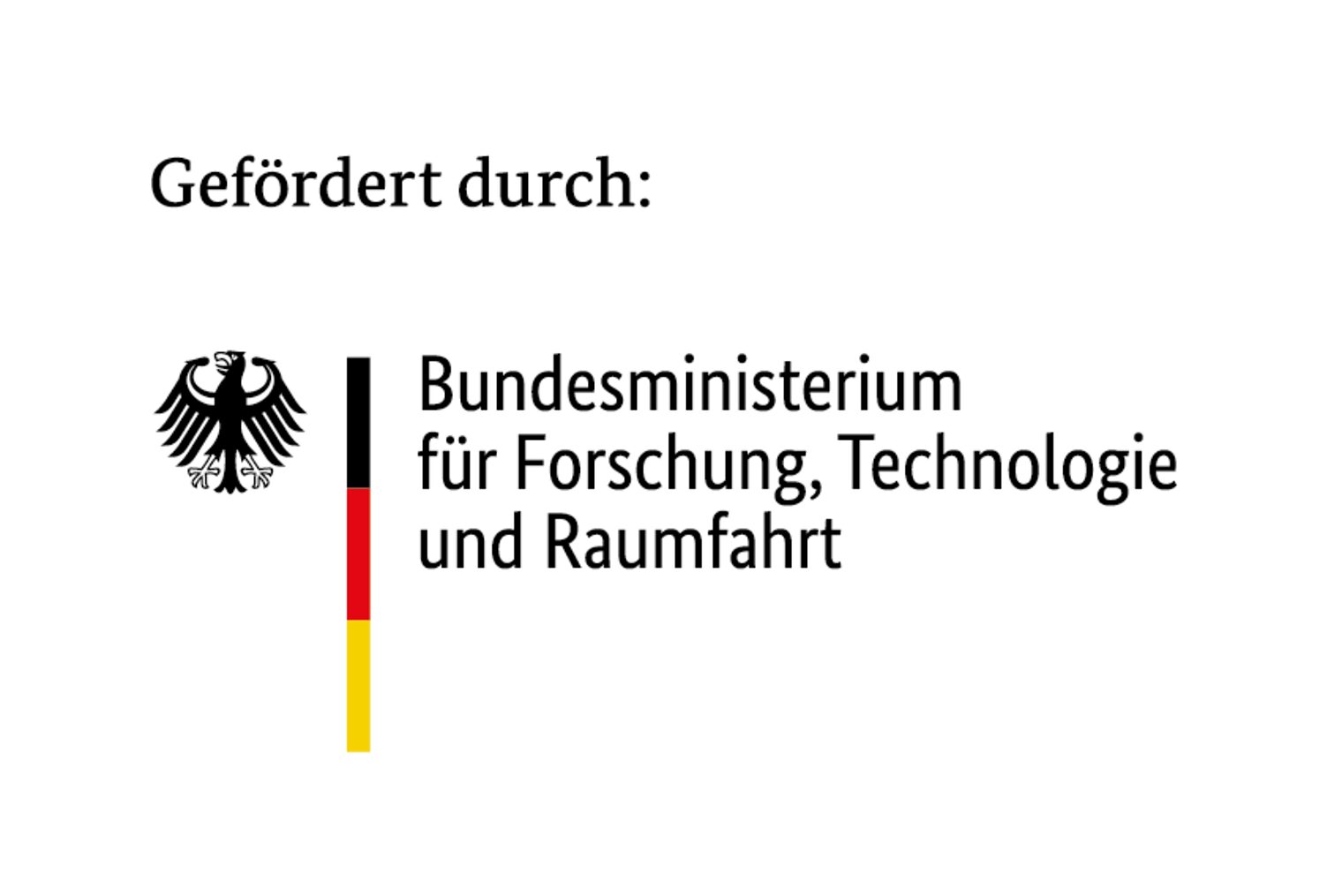 Förderhinweise des Bundesministeriums für Forschung, Technologie und Raumfahrt (BMFTR)