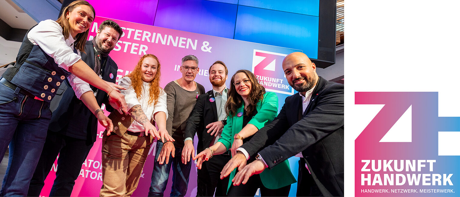 Bild von der Messe ZUKUNFT HANDWERK in München. www.zukunfthandwerk.com