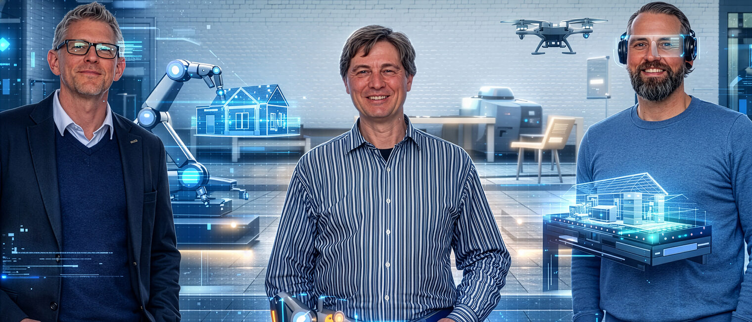 Stabsstelle Zukunft Handwerk: Peter Motter, Michael Omsels und Marc Schnitzler