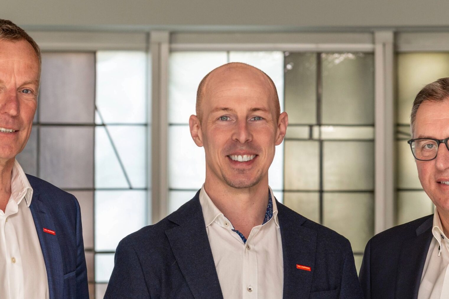 Hauptgeschäftsführer Georg Stoffels, Präsident Marco Herwartz und der stellv. Hauptgeschäftsführer Wilhelm Grafen