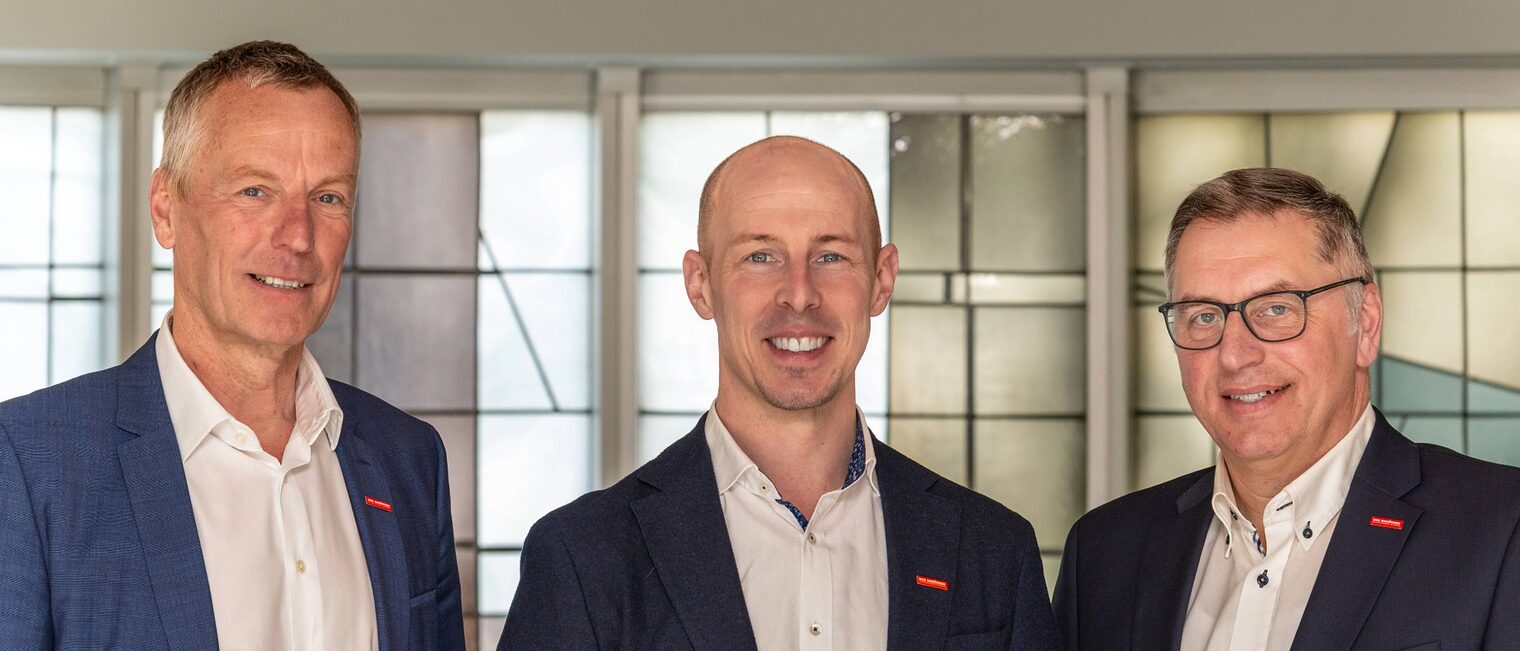 Hauptgeschäftsführer Georg Stoffels, Präsident Marco Herwartz und der stellv. Hauptgeschäftsführer Wilhelm Grafen